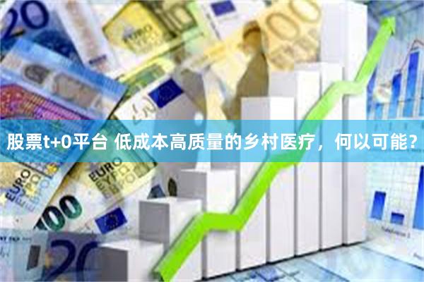 股票t+0平台 低成本高质量的乡村医疗，何以可能？